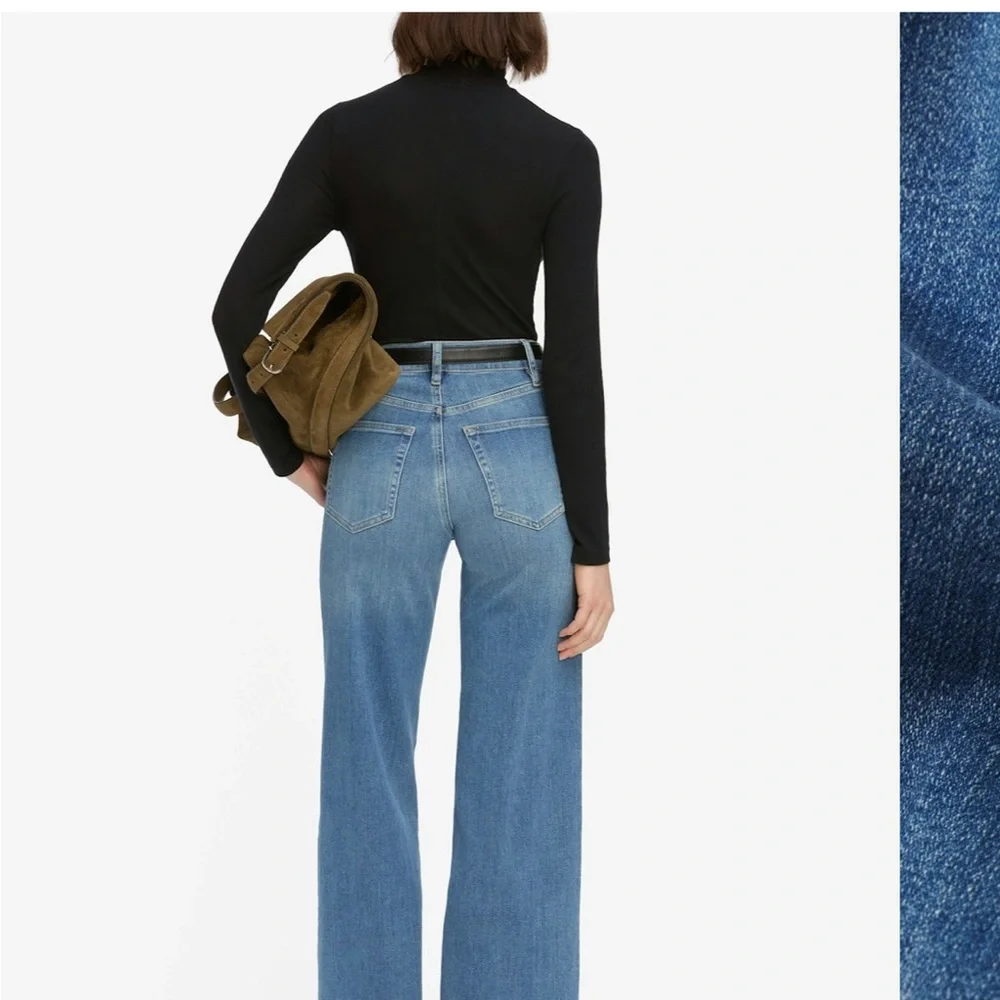 Frame Le Slim Palazzo denim jeans - Picture 3 of 6